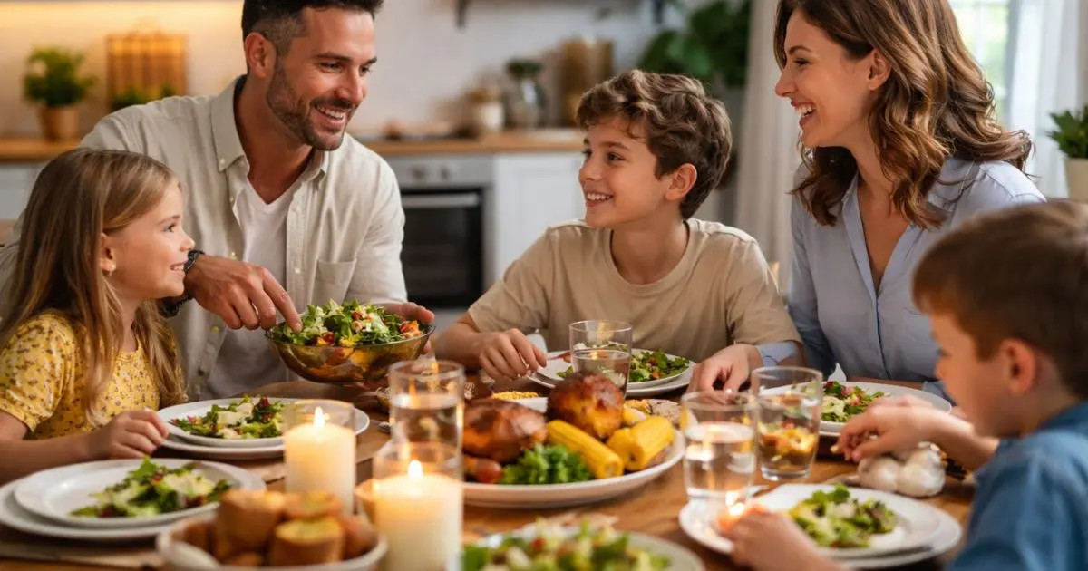 Importance Of Family Dinner Time And To Make It Work