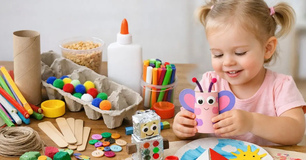 10 Fun Toddler Crafts with Everyday Items: Simple & Creative!