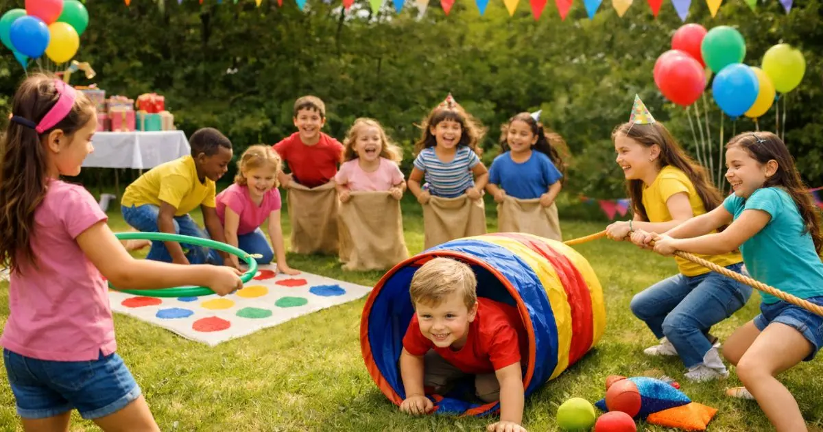 10 Creative And Group Games Kids Birthday Parties